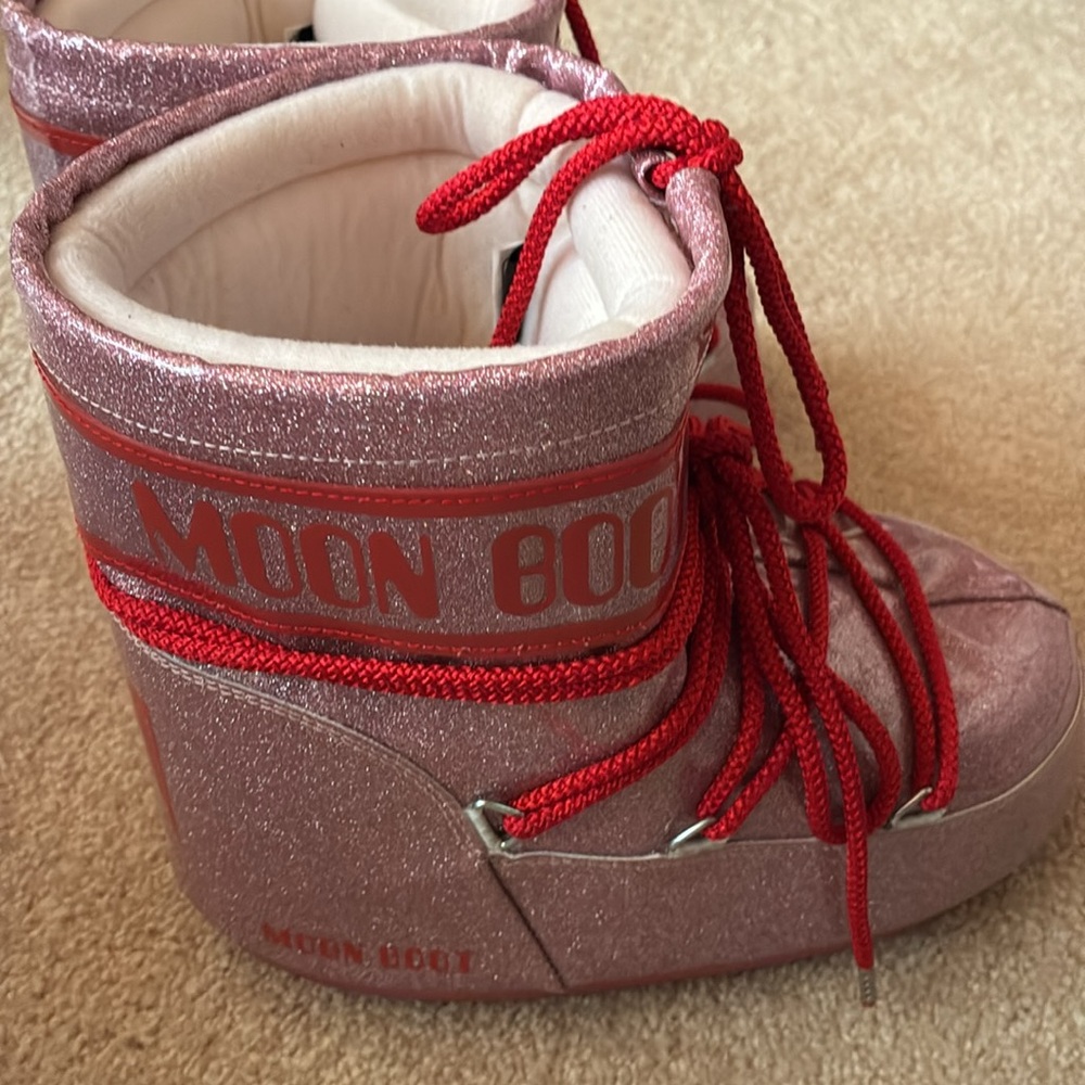Glitter High Top Sneakers - Picture 2 of 6